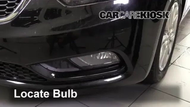 2015 Kia Forte5 EX 2.0L 4 Cyl. Éclairage Feu antibrouillard (remplacer l'ampoule)